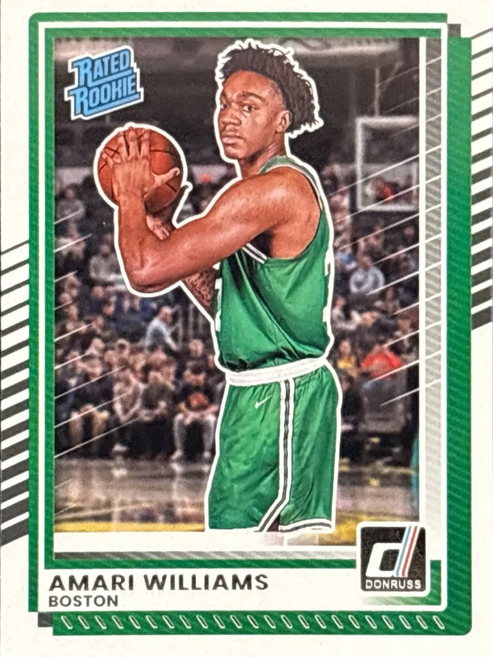 Panini Donruss Amari Williams Basketball Rated Rookie Card